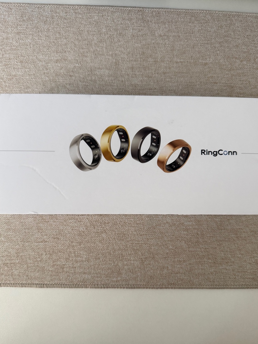 RingConn Generation 2 in Royal Gold Size 8